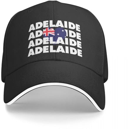 OAKITA Basecap Adelaide ist Meine Heimatstadt in Australien Baseball Cap Rugby Sonnencreme Strand Sonnenkappe Damen Hut Herren