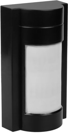 Rilevatore di movimento PIR Maclean MCE 385 con portata fino a 12 m per uso esterno, infrarossi, non rileva animali di peso inferiore a 20 kg, sensore crepuscolare, fino a 1200 W, IP65 (Nero)