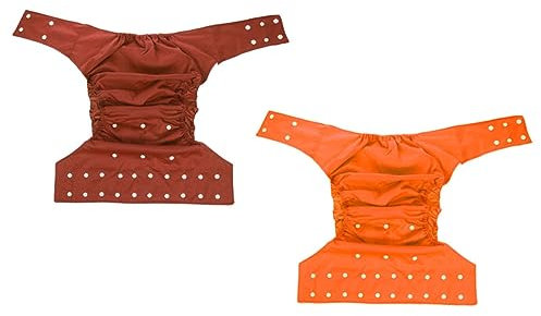 MAGICLULU Wiederverwendbare Erwachsenen Urinalhose Waschbar Auslaufsicher Fleece Innenseite Mit Verstellbaren Druckknöpfen Für Senioren Krankenpflege