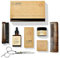 Le Savant Beard Grooming Kit - Premium Beard Oil, Beard Balm, Sandalwood Comb, Styling Brush & Stainless Steel Scissors - Sandalwood Scent - Wooden Gift Box.
