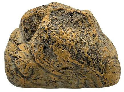Eventerde Llavero de roca falsa, ocultador de llaves de roca - Estuche para llaves de piedra | Caja de almacenamiento segura de resina para esconder llaves de roca falsa para exteriores, decoración de