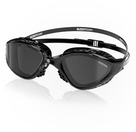 Gafas Natacion Ozean. Gafas Natacion Hombre Protección UV400. Gafas Nadar Mujer Antivaho. Gafas Piscina Hombre con Visión Periferica. Para Piscina Mujer con Ajuste Cómodo con Tecnología HCF.