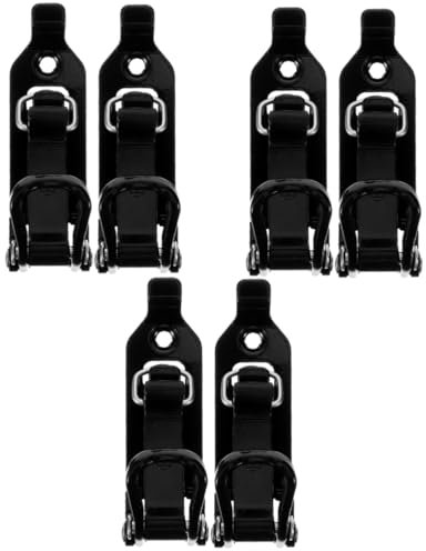 Gatuida 3sets Rack Car Mount Roof Rack Metal Clamp Holder Car Accessories 2pcs*3