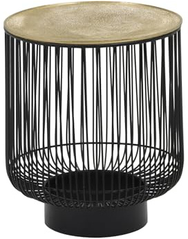 Mirrors & More Beistelltisch Rina 82720279 Metall Gold