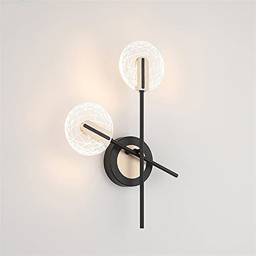 Lampada da parete moderna a LED - Lampada da parete rotante compatibile con luci da lettura sul comodino della camera da letto Illuminazione for la decorazione di interni domestici ,lampadario