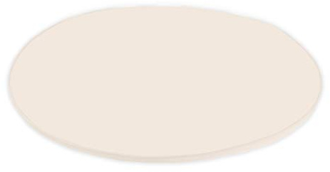 Alanpur® Pro Soft Round Topper Ø rund kallskummadrass (Ø 220 cm) ca 5 cm kärna med överdrag ca 5,2 cm – tillverkad i Tyskland