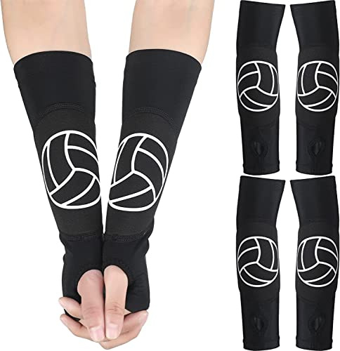 Muslong Manchons pour bras - Protège-poignets pour enfants - Bandes de sport pour bras - Manchons de compression pour avant-bras - Manchons pour volleyball - Manches élastiques - Support de poignet