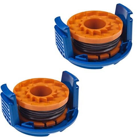 FIND A SPARE 2pcs Line Spool Cover 2.5m for MACALLISTER MGTP18Li MCGREGOR 250w MET2523 (754/9540) QUALCAST YT7403-08, GTLi20 TITAN TT1549GTM Strimmer Trimmer