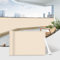 Sunnylaxx Brise Vue Balcon 85x600 cm,PES Ant- UV, Protection de la Vie privée et sécurité des balustrades de Balcon,Opaque Résistant,Khaki