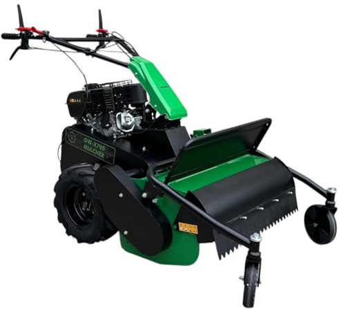 Grünwelt GWX700 Schlegelmulcher Schlegelmäher Mulcher Mähwerk Wiesenmulcher mit 700 mm Schnittbreite