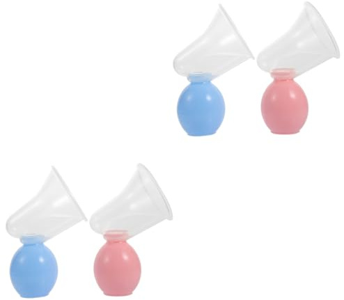 TOYANDONA 4sätze Tragbare Manuelle Stillpumpen Für Mütter Einfach Zu Bedienendes Zubehör Für Abpumpen Von Muttermilch Ergonomisches Design Schmerzlindernde Funktion