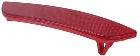 Alomejor Reflector de Parachoques Trasero, Material ABS con Luces Marcadoras Rojas para MK4 y, Mejora la Visibilidad Nocturna y la Seguridad del Vehículo (Bien)