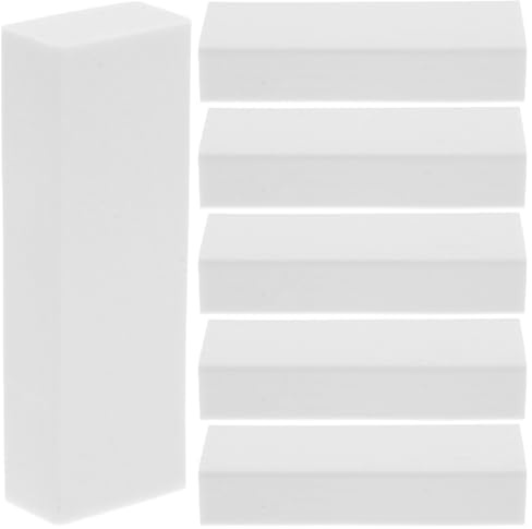 TOYANDONA Kit 6 Pezzi Pulitore Scarpe Bianco per Sneakers Gomma per Rimuovere Macchie e Sporco e Panno Lucidante per Uso Quotidiano e Cura delle Scarpe