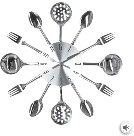 JJA Péndulo Utensilios - Diam. 38 cm – Plata