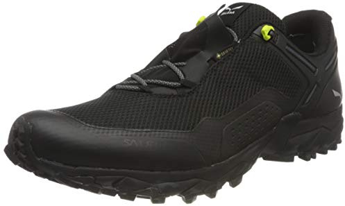 SALEWA Speed Beat Gore-Tex Scarpe da Speed Hiking da Uomo, Nero, 6