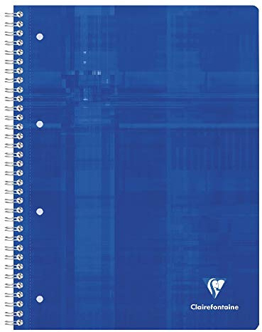 Clairefontaine 8251C 5 Collegeblöcke A4+ 80 Blatt Seyes 90g sortiert