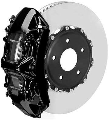 OMAC Bremssattellack Bremssattelfarbe Auto Lack Set | Bremsenreiniger und das Härtemittel Hitzebeständig Komplettsatz für 4 Bremssättel 7-teiliges