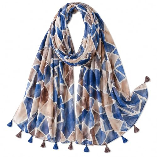 FAIRYGATE Schal Leopardenmuster Damen Schals & Tücher für Frauen Großer Tuch in Vielen Schönen Farben Tierdruck XXL Stole Personalisierte Geschenke 0081