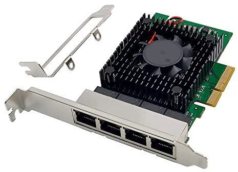 Hundnsney Carte réseau PCIe I225-V 2.5G PCIe 3.1 2.5GbE pour /11 avec support à profil bas