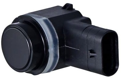 HELLA 6PX 358 270-121 Sensor, Parking Aid - Round - 3-Pin - Plucked - Paintable