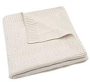 Jollein 516-511-67047 Babydecke Strick Grain Knit Oatmeal beige (75x100 cm)