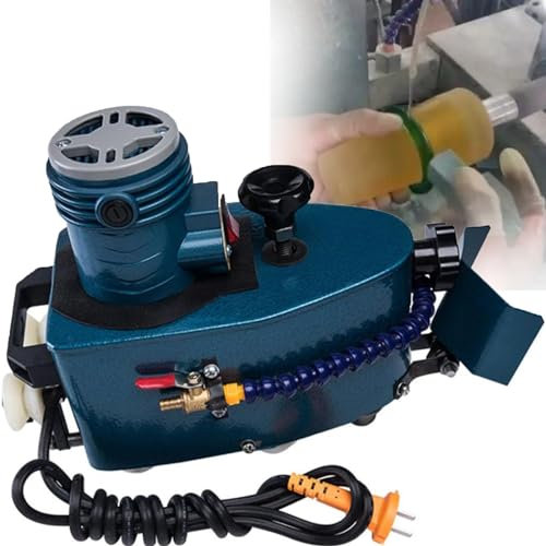 MáQuina EléCtrica Para Cantear Vidrio PequeñA, Canteadora De Vidrio PortáTil, Amoladora De Borde Biselado Redondo Recto, MáQuina Para Pulir Bordes, MáQuina Para Cantear Baldosas De Piedra Y CeráMica