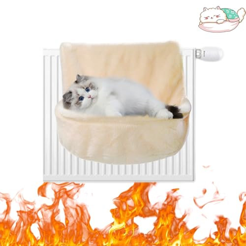 SOCLING Heizkörperbett Für Katzen,hängebett Für Katzen Heizung,katzenbett-hundebett-heizkörperbett Für Katzen Und Hunde,cat Hanging Bed,Comfortable Cat Bed for Heaters,Foldable Cat Bag