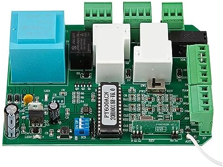 Placa de circuito para abridor de portones, Abridor de puerta corredera de resorte Unidad de control de motor de CA Tarjeta electrónica de placa de circuito de controlador de PCB (PY600ac SL600 SL1500