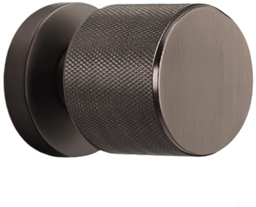 Serrure de porte invisible à un seul côté pour portes en bois avec design dissimulé et fonctionnement silencieux, construction en alliage de zinc pour une sécurité intérieure minimaliste (gris acier)