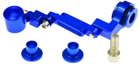 LIANFOND Motorcycle Brake Disc CNC Aluminum Alloy Multi-Angle Pump Oil Bottle Stand for Most Motorcycles, Dirt Bikes, ATV, Gold