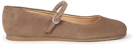miMaO Zapatos Planos Anchos con Pulsera Taupe, EU 39