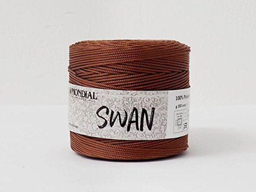 Neusiedler Mondi Swan - Uncinetto e Filo, Colore: Marrone Ruvido Lucido