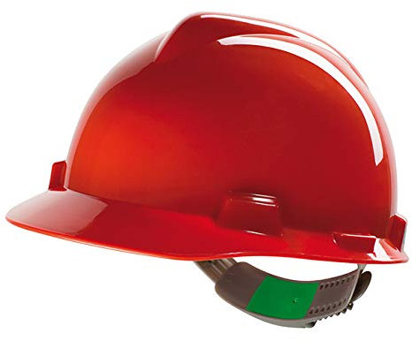 MSA V-Gard Hard Hat Safety Helmet 6 Colours MSAGV Colour=Red