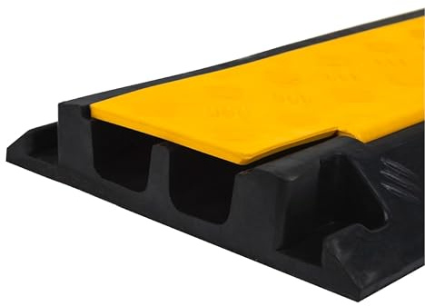 Kabelbrücke 2-Kanal Überfahrschutz Kabelkanal Brücke Rampe Protector Pkw&LKW