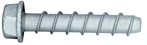 Parco Betonschrauben 8 x 80 mm - 50 Stück - Sechskantschrauben Set, verzinktem Stahl mit Scheibe für Mauerwerk - Betonschraube mit ETA-Zulassung & Witterungsbeständig - Betonschrauben ohne Dübel