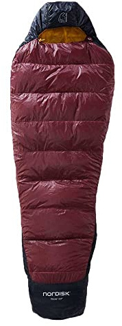 Nordisk Schlafsack Oscar +10° Mummy M Rio Red, L