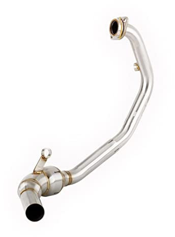 Marmitta Silenziatore Moto Fuga Decat Tubo Scarico Completa Eliminare Tubo Collegamento Per HUSQVARNA Per SVARTPILEN 401 2020 2021 Per VITPILEN 401 2021 Tubo Scarico ( Colore : For Full Pre DeCat Pipe