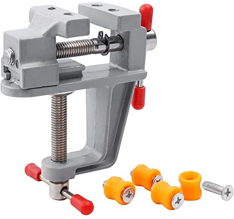 Eyech Mini étau de serrage de table, étau universel portable pour travaux manuels, modélisme, électronique, fabrication de bijoux