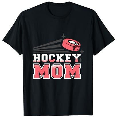 Distressed Cool Hockey Mom Camiseta