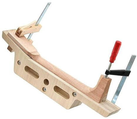 Werkzeuge für den Gitarrenbau Gitarrenhals-Trimm-Stützform, Polieren, Feste Stütze, Holzform-Schablonenherstellungswerkzeug