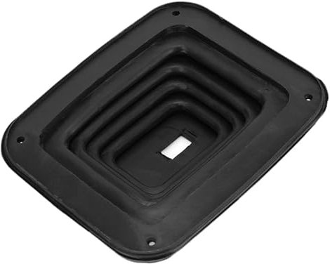 XWPBBFFC [Replacement] Auto-Schalt-Staubschutz, Gummi-Schaltmanschette mit Chromplatte, 5 5/8 x 6 3/4, manuell, automatisch, for Hurst for B&M GM350