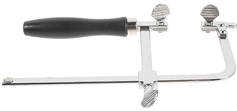 ULDIGI herramienta profesional para hacer joyas serrucho madera segueta para madera herramienta de arco estable de arco ajustable arco de marco de joyería el plastico