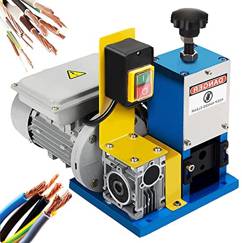 XCSCUK Automatic Electric Wire Stripper Machine,180W 4 Channel Cable Stripper DIY Tool,For Recycling Scrap Copper Wire