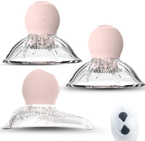 3-IN-1 Nippelsauger Brustwarzen Vagina Pumpe Vibration für Frauen Klitoris,Nippel Klitoris Sauger für Frauen,Vibrator mit Fernbedienung & Zungen Vibratoren,Nippelklemmen Klitoris Stimulator für Sie