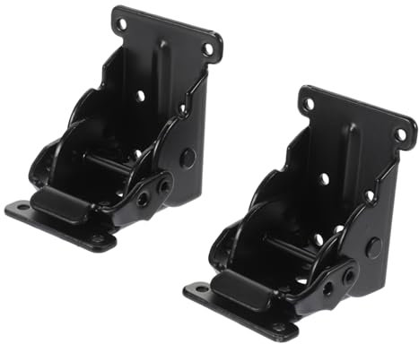 MAGICLULU 2piezas Plegable Autoblocante De Para Patas De Mesa Soporte Para Muebles Bisagras De Bloqueo De Alta Resistencia Para Escritorios y Sillas