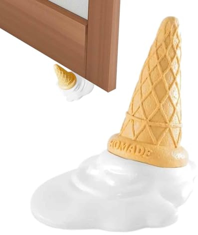 Door Stopper - PVC, 7.48 Inches Door Wedge Stoppers, Flexible Design | Easy to Clean Doors Stopper, Floor for Home Security, Interior Doors, Bedroom, Living Room and Gift Idea