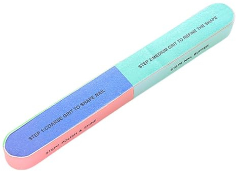 7-sidig nagelpolerare, 14 cm EVA-block, skönhetstillbehör, handverktyg för fötter, spa-salong resevård | Manikyr Sa finish