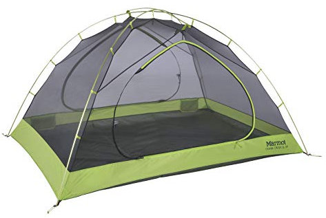 Marmot Crane Creek 3 Personen Ultraleichtes Rucksack- und Campingzelt, Arasgrün/Krokodil