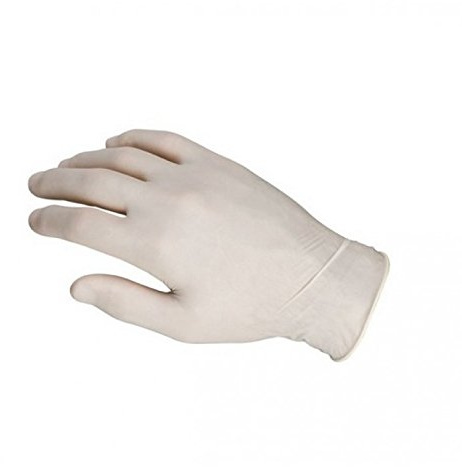 Guantes Luna Guantes en Latex con Polvo, Talla Mediana, 100 Unidades