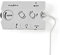 Nedis Analoger Audioschalter 2 x 3.5 mm Stecker 3 x 3.5 mm Buchse 2.5 mm Buchse Elfenbein schwarz